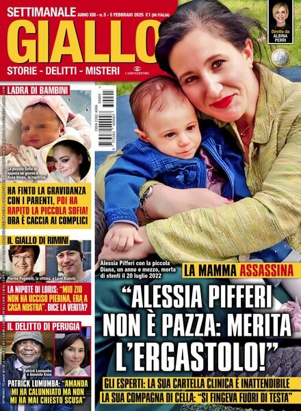 Giallo N5 – 5 Febbraio 2025 Cover