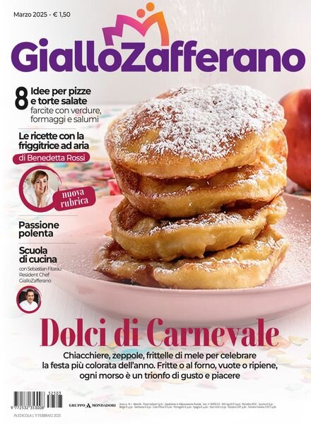 Giallo Zafferano – Marzo 2025 Cover