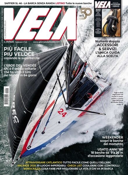 Giornale della Vela – Febbraio 2025 Cover