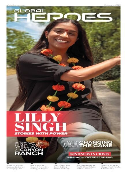 Global Heroes Magazine – February 2025 Cover