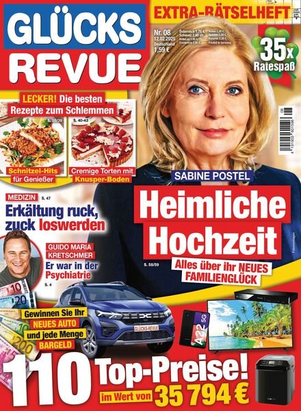 Glucks Revue – 11 Februar 2025 Cover