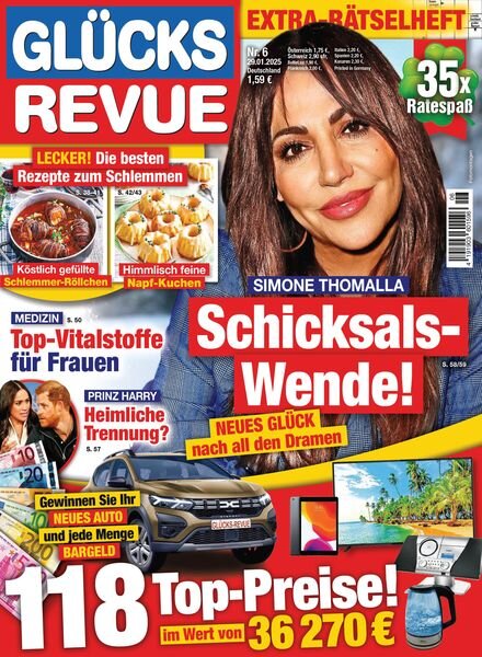 Glucks Revue – 28 Januar 2025 Cover