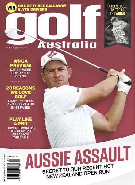 Golf Australia – March 2025 Cover
