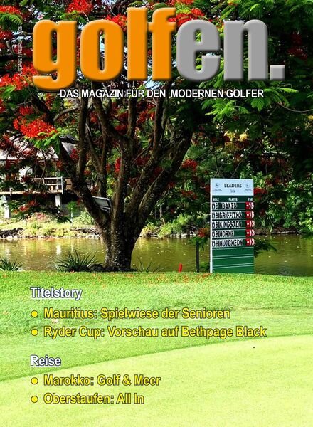 Golfen – Februar 2025 Cover
