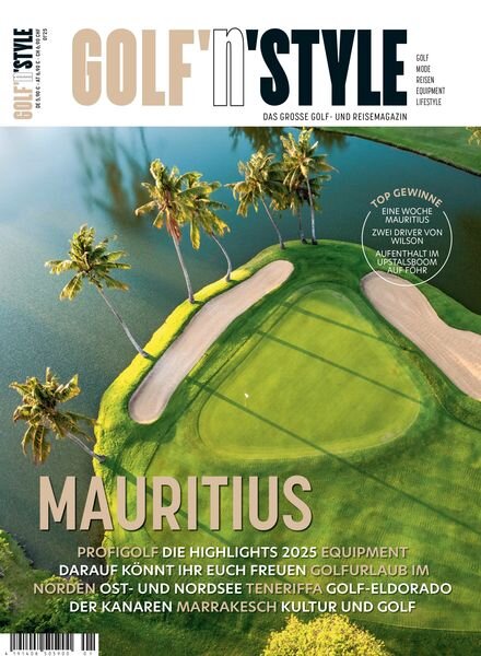 Golf’n’Style – 31 Januar 2025 Cover