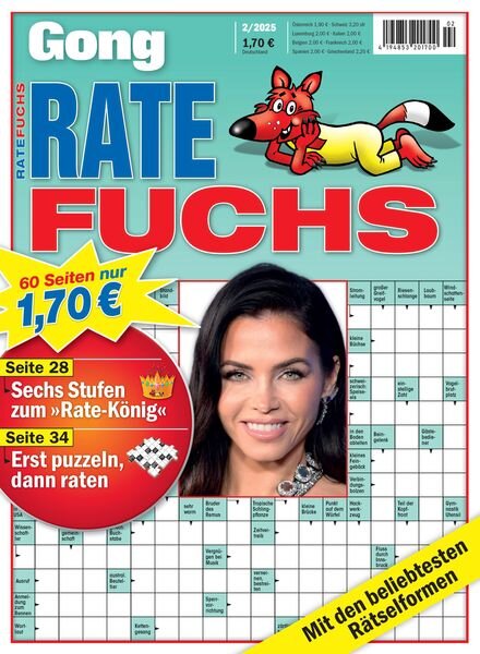 Gong Ratefuchs – 5 Februar 2025 Cover