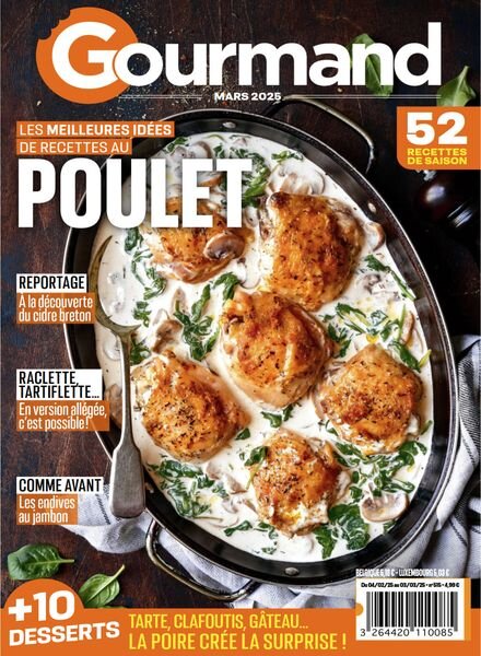 Gourmand – Mars 2025 Cover