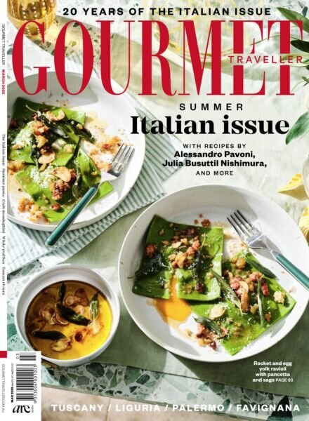 Gourmet Traveller – March 2025 Cover