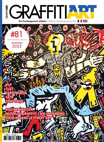 Graffiti Art – Fevrier-Mars 2025 Cover