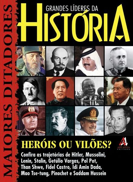 Grandes Lideres da Historia – Fevereiro 2025 Cover