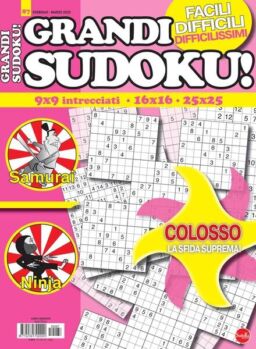 Grandi Sudoku – Febbraio-Marzo 2025