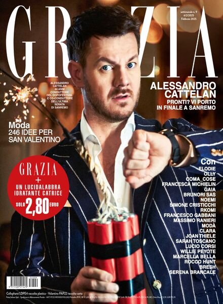 Grazia Italia – 6 Febbraio 2025 Cover