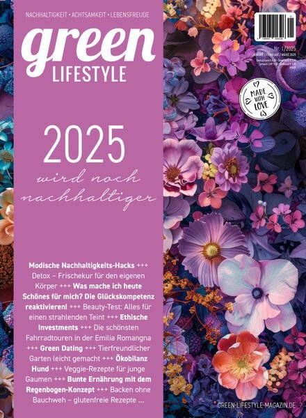 greenLIFESTYLE – Januar-Februar-Marz 2025 Cover