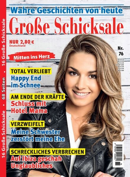 Grosse Schicksale – 4 Februar 2025 Cover