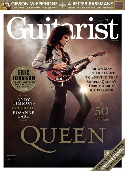 Guitarist – March 2025 Cover