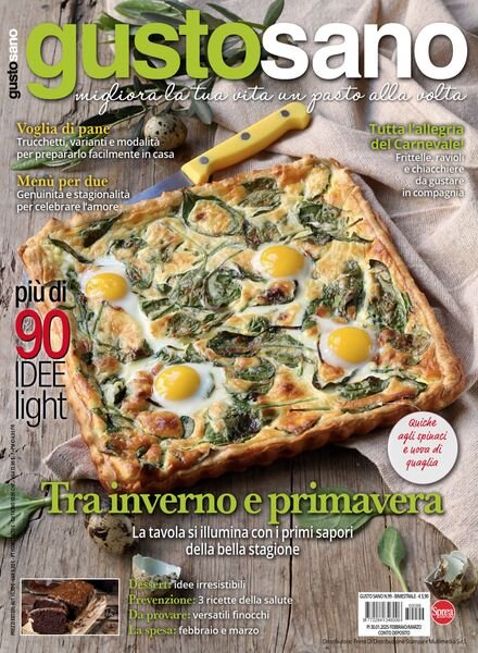 GustoSano – Febbraio-Marzo 2025 Cover