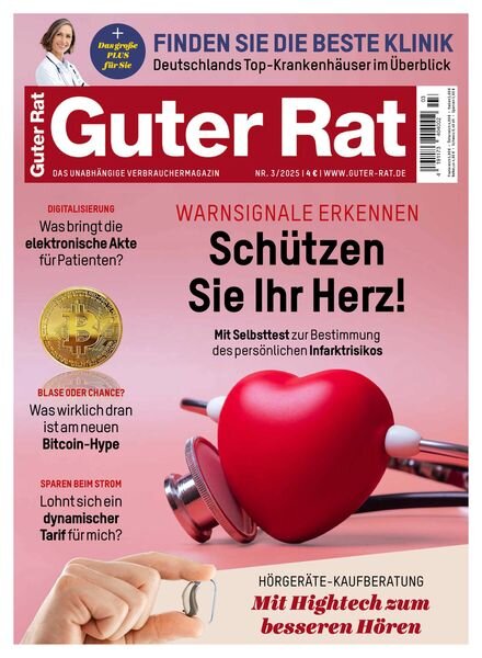 Guter Rat – Marz 2025 Cover