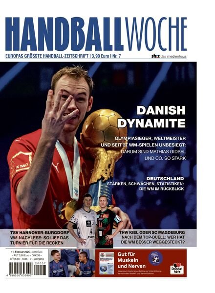 Handballwoche – 11 Februar 2025 Cover