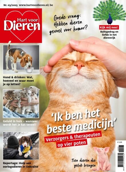 Hart voor Dieren – Maart 2025 Cover