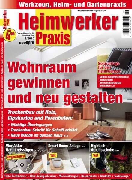 Heimwerker Praxis – Marz-April 2025 Cover