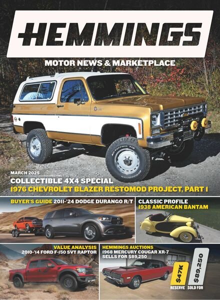Hemmings Motor News – March 2025 Cover