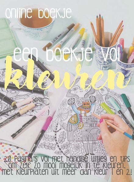HobbyHandig Special – Boekje Kleuren 2025 Cover