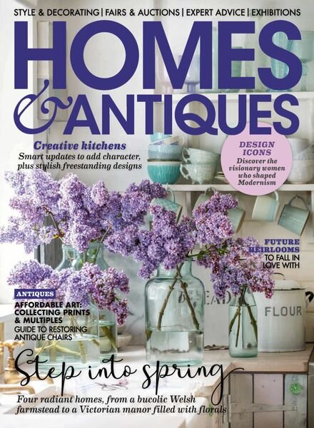 Homes & Antiques – March 2025 Cover
