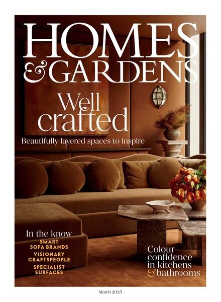 Homes & Gardens UK – March 2025 Cover