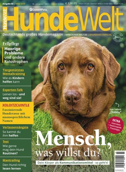 HundeWelt – Marz 2025 Cover