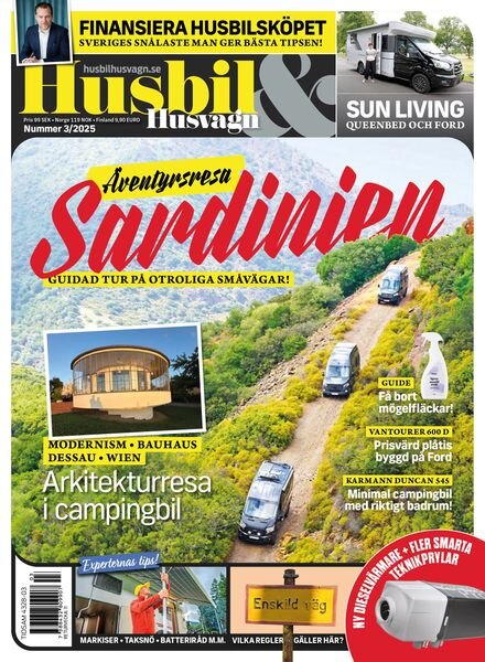 Husbil & Husvagn – 8 Februari 2025 Cover