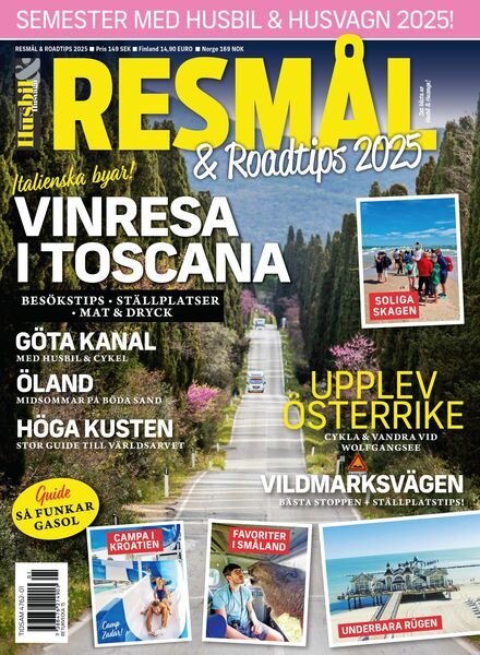 Husbil & Husvagn – Februari 2025 Cover