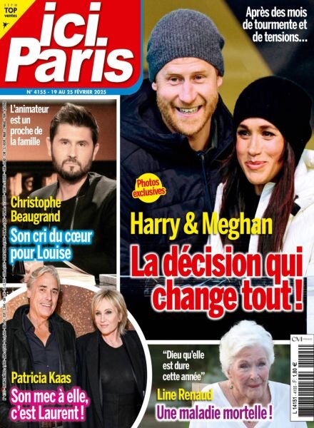 Ici Paris – 19 Fevrier 2025 Cover