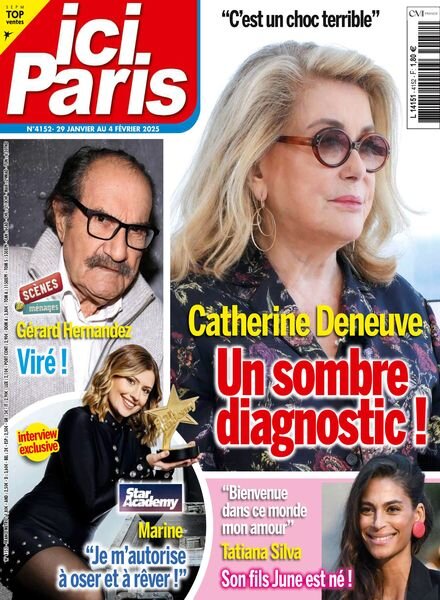 Ici Paris – 29 Janvier 2025 Cover