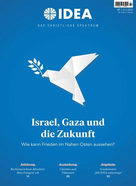 idea Spektrum – 12 Februar 2025 Cover