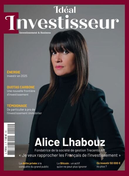 Ideal Investisseur – Janvier-Fevrier 2025 Cover