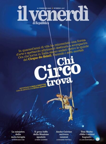 Il Venerdi di Repubblica – 21 Febbraio 2025 Cover
