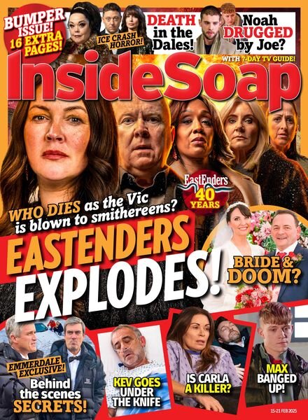 Inside Soap UK – 15 February 2025 Cover