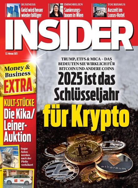 Insider Austria – 12 Februar 2025 Cover