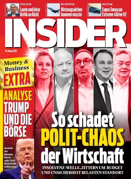 Insider Austria – 19 Februar 2025 Cover
