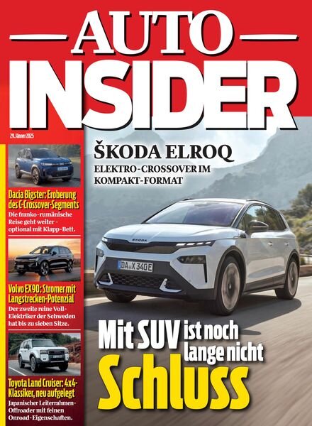 Insider Austria – 29 Januar 2025 Cover