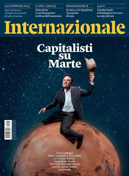 Internazionale – 14 Febbraio 2025 Cover