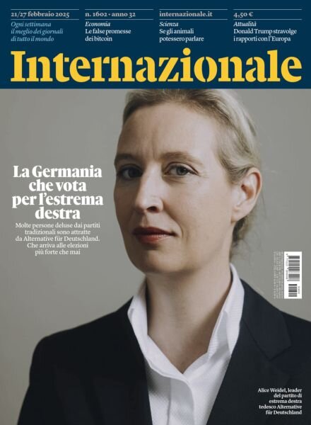 Internazionale – 21 Febbraio 2025 Cover