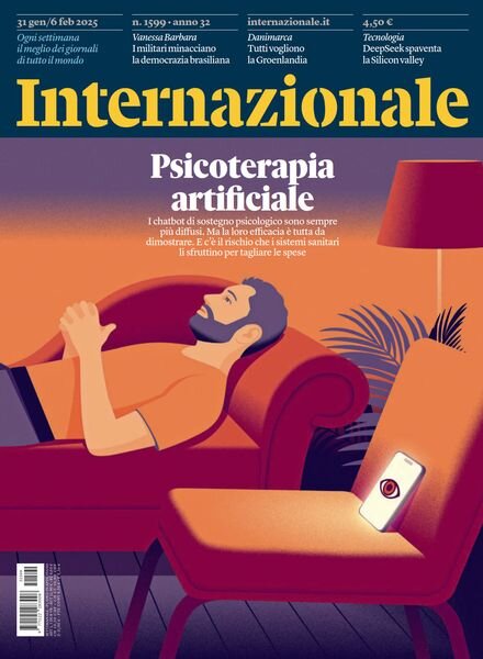 Internazionale – 31 Gennaio 2025 Cover
