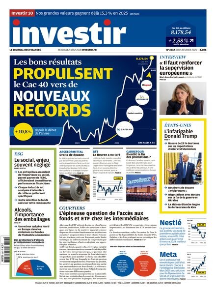 Investir – 15 Fevrier 2025 Cover