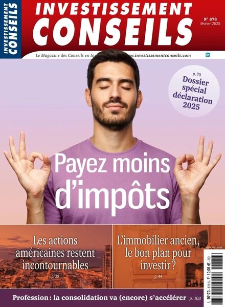Investissement Conseils – Fevrier 2025 Cover