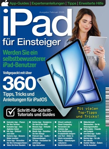 iPad fur Einsteiger – Februar 2025 Cover