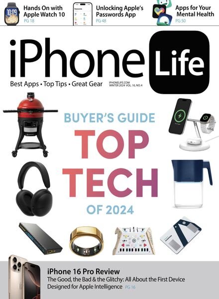iPhone Life Magazine – Winter 2024 Cover