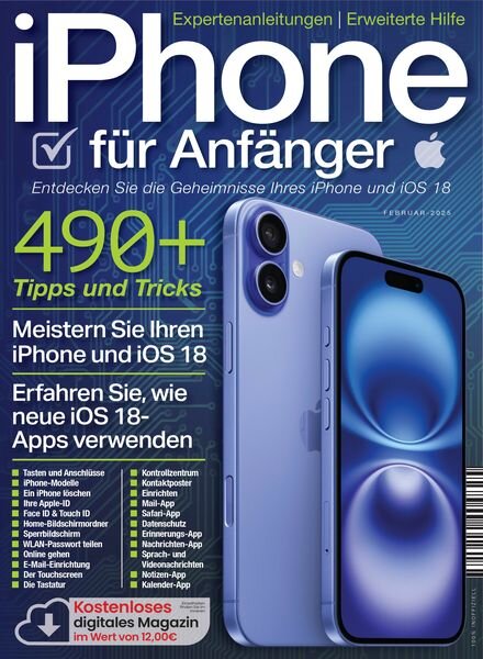 iPhone und iOS 17 fur Einsteiger – Februar 2025 Cover