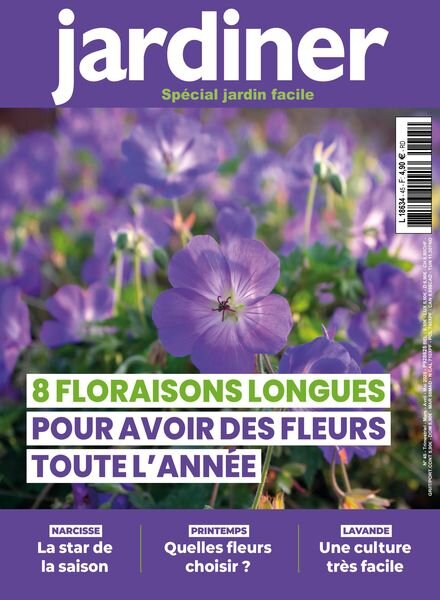 Jardiner – Mars-Avril-Mai 2025 Cover