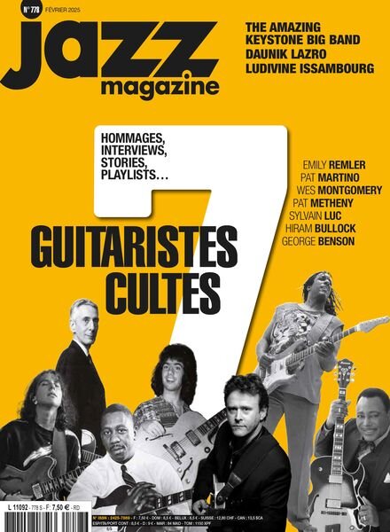 Jazz Magazine – Fevrier 2025 Cover